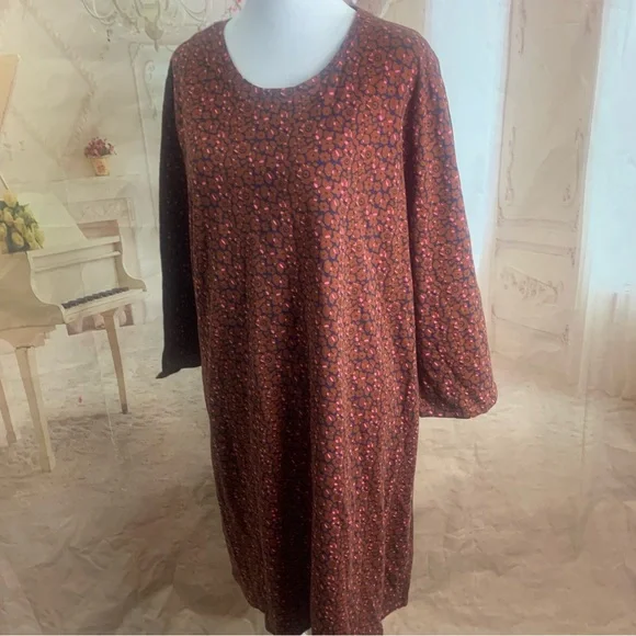 NEW Boden Floral printed plus size T Shirt Dress - Picture 4 of 9